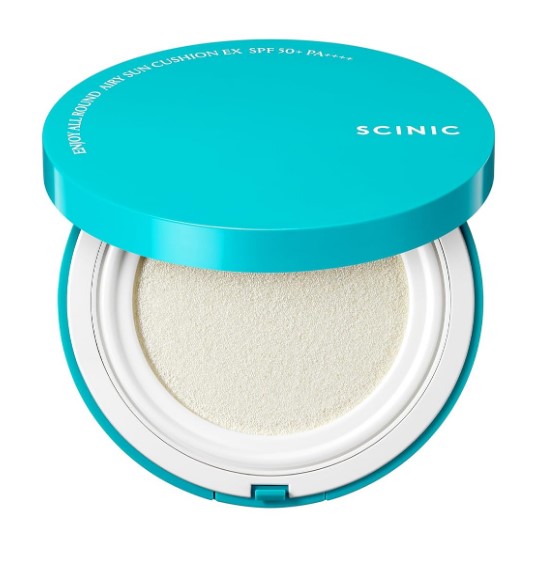 SCINIC Enjoy All Round Airy Sun Cushion EX SPF50+PA++++